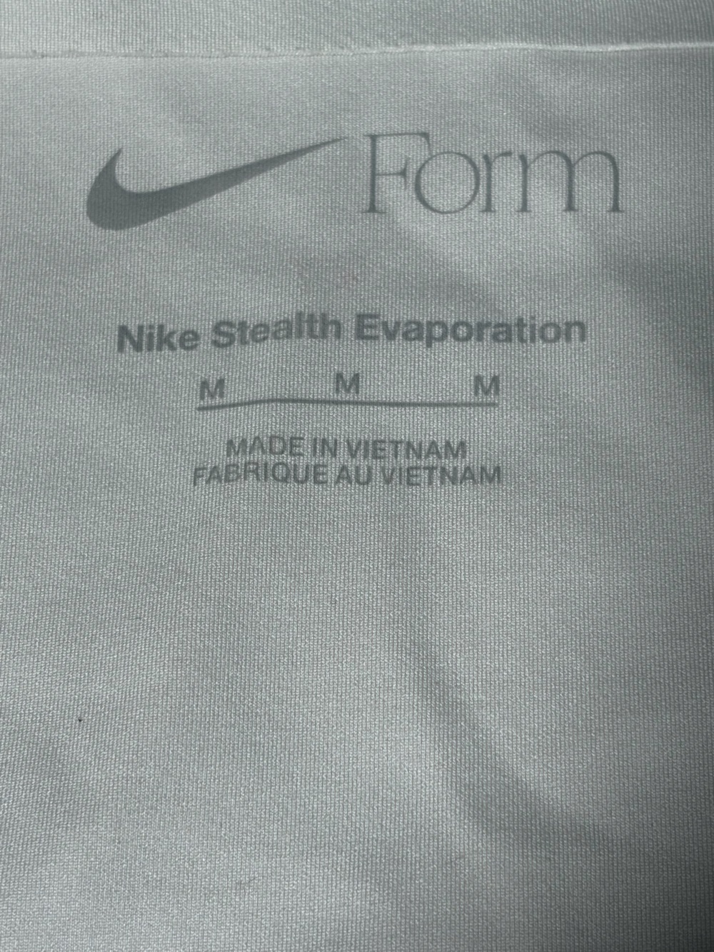 Nike Form Stealth Evaporation Long Sleeve Bodysuit Light Orewood Brown Ivory - Picture 7 of 9